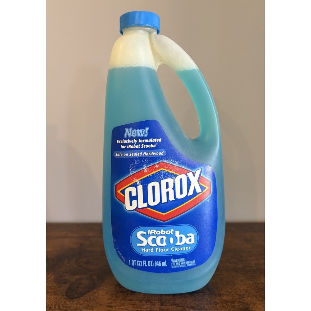 Clorox iRobot Scooba Hard Floor Cleaner Hardwood Cleaning 32 Oz Sealed